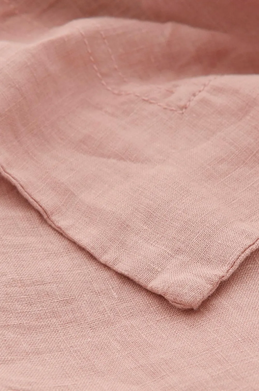 Ellos Home Dug Malva i 100% hør Rosa Discount