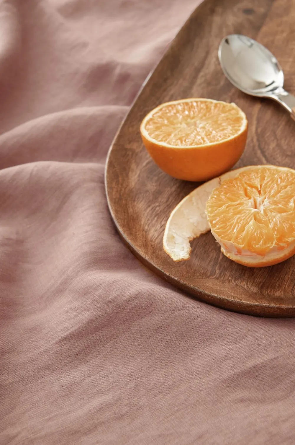 Ellos Home Dug Malva i 100% hør Rosa Discount