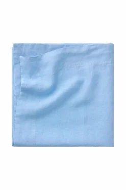 Ellos Home Dug Malva i 100% hør 140x140 cm Himmelblå Online