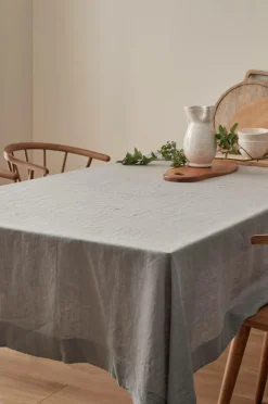 Ellos Home Dug Malva i 100% hør Grå Hot