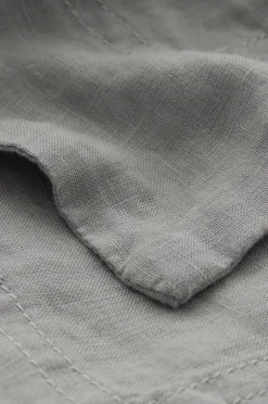 Ellos Home Dug Malva i 100% hør 140x140 cm Grå Hot