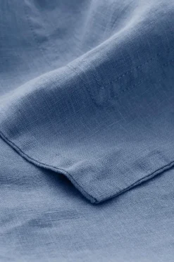 Ellos Home Dug Malva i 100% hør Antikblå Sale