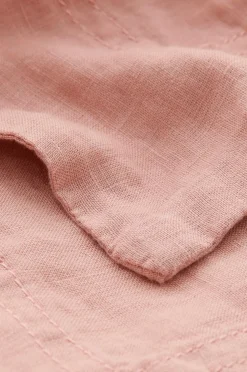 Ellos Home Dug Malva i 100% hør 140x140 cm Rosa Discount