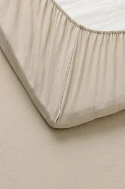 Ellos Lagener>Home Faconsyet lagen Elly i genanvendt halvlinned Linen beige