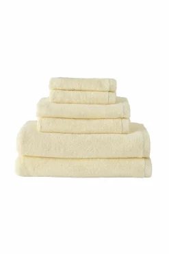 Ellos Home Frottésæt Elise i 6 dele Lysegul