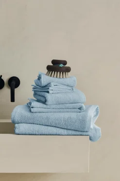 Ellos Home Frottésæt Elise i 6 dele Lyseblå Outlet