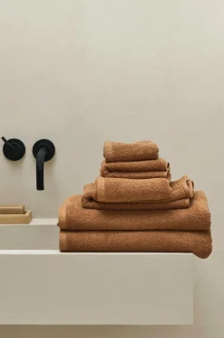 Ellos Home Frottésæt Elise i 6 dele Sennepsgul