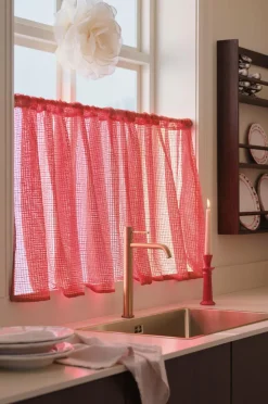 Ellos Gardinkapper>Home Gardinkappe / Café-gardin Edda Rød