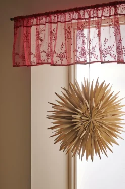 Ellos Julegardiner|Persienner>Home Gardinkappe Lise Rød