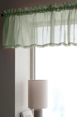 Ellos Julegardiner|Gardinkapper>Home Gardinkappe Lara Grøn mat sort