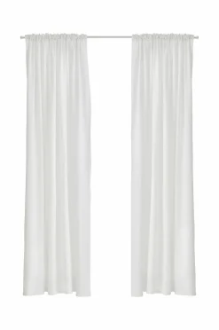 Ellos Home Gardinlængde med rynkebånd Beata, 2-pak Hvid Online