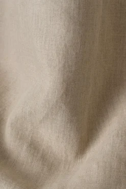 Ellos Home Gardinlængde med rynkebånd Alexandra 1-pak A121b 100% linen beige Best