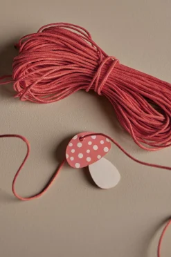 Ellos Home Gavebånd Cotton Waxed 20 meter Rød Sale