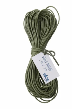 Ellos Gavepapir & Tilbehør>Home Gavebånd Cotton Waxed 20 meter Grøn