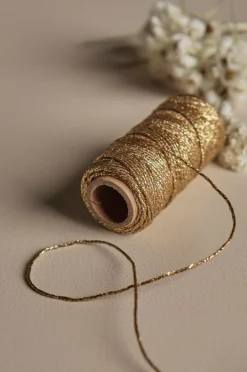 Ellos Home Gavebånd Flashy Ribbon 25 meter Guldfarvet Clearance