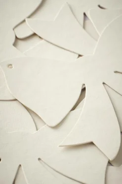 Ellos Home Gaveetiketter 10-pak Cremet hvid sløjfe