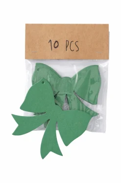 Ellos Gavepapir & Tilbehør>Home Gaveetiketter 10-pak Grøn roset