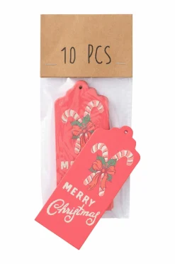 Ellos Home Gaveetiketter 10-pak Rød New