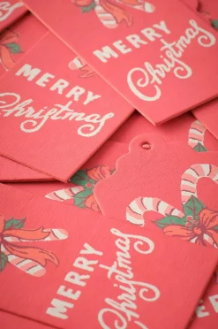 Ellos Home Gaveetiketter 10-pak Rød New