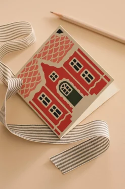 Ellos Home Gaveetiketter Double Hangtag 6-pak Rød Online