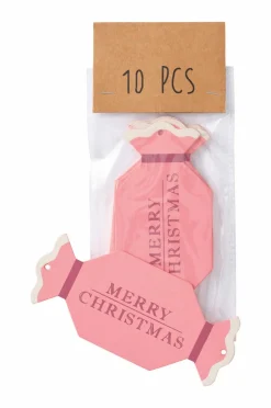 Ellos Gavepapir & Tilbehør>Home Gaveetiketter 10-pak Lyserød