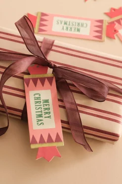 Ellos Gavepapir & Tilbehør>Home Gaveetiketter 10-pak Rosa/vinrød