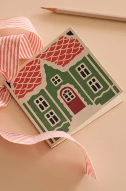 Ellos Gavepapir & Tilbehør>Home Gaveetiketter Double Hangtag 6-pak Grøn