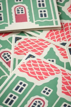 Ellos Gavepapir & Tilbehør>Home Gaveetiketter Double Hangtag 6-pak Grøn