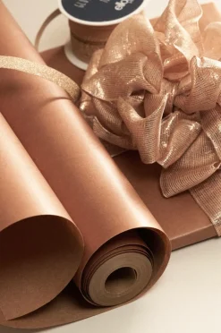 Ellos Home Gavepapir Uni 7 meter Lys kanelbrun Online