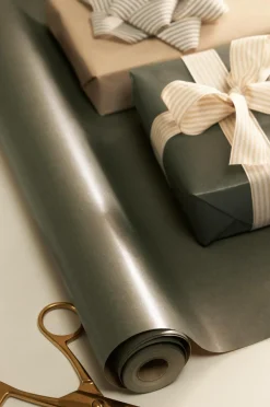Ellos Gavepapir & Tilbehør>Home Gavepapir Uni 7 meter Oliven grøn