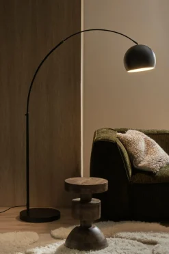 Ellos Home Gulvlampe Canon Black, Black Chrome New