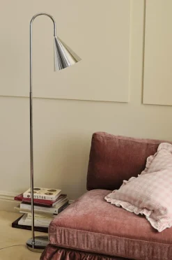 Ellos Gulvlamper>Home Gulvlampe Liam Krom