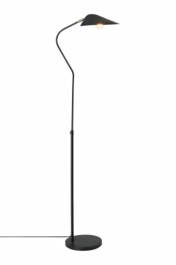 Ellos Home Gulvlampe Finley Mat black Discount