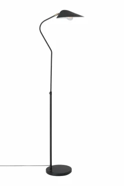 Ellos Home Gulvlampe Finley Mat black Discount