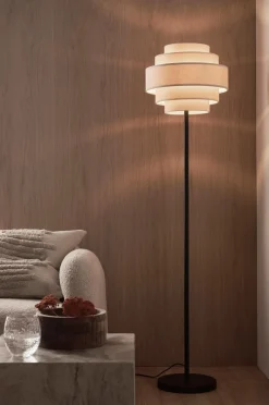 Ellos Home Gulvlampe Miguel Beige/matsort Best