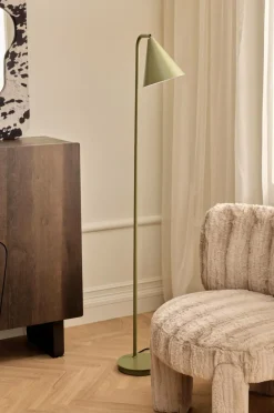 Ellos Gulvlamper>Home Gulvlampe Noah Olivengrøn