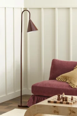 Ellos Gulvlamper>Home Gulvlampe Liam Bourgogne