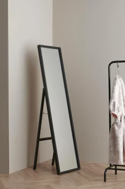 Ellos Home Gulvspejl Minna Sort Clearance