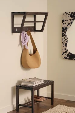 Ellos Home Hattehylde Stripe Brun Sale