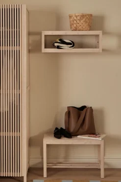 Ellos Home Hattehylde / skohylde Stripe Mat sand mat sand Clearance