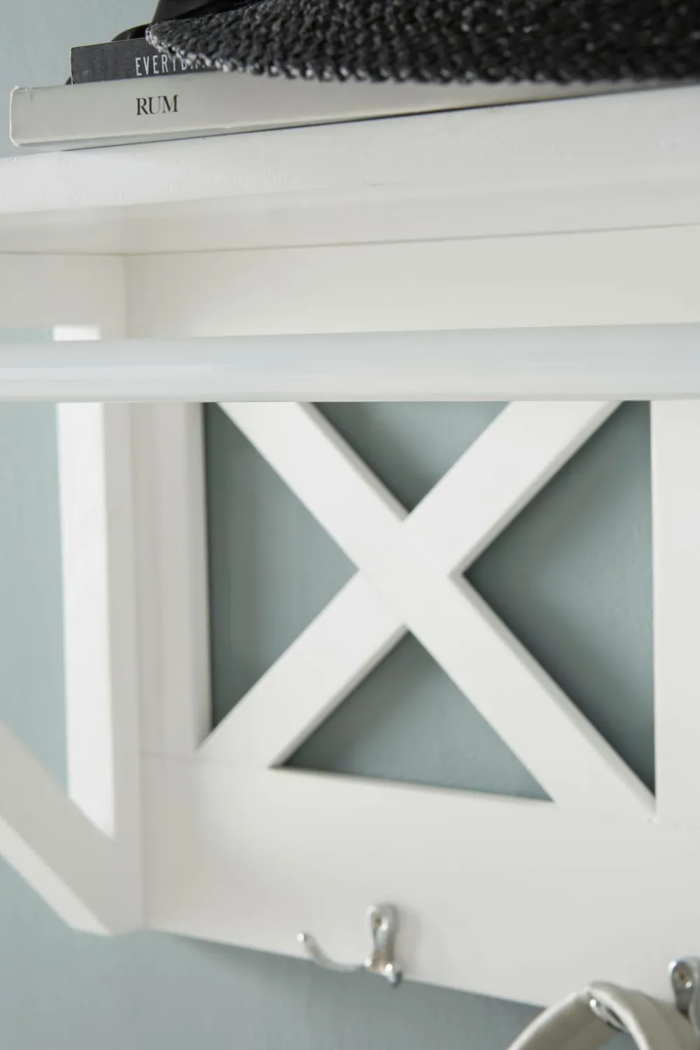 Ellos Home Hattehylde Kryss Hvid