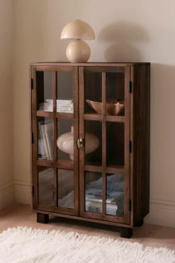 Ellos Home Højt skab Cherie Brun Discount