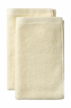 Ellos Badeværelsestekstiler>Home Håndklæde Elise 2-pak 30x50 Lysegul