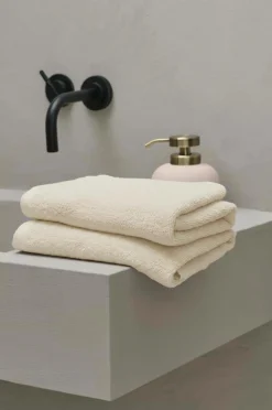 Ellos Home Håndklæde Elise 50x70 cm Lysegul Outlet