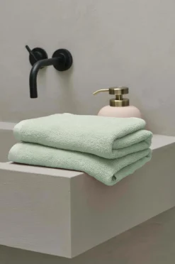 Ellos Home Håndklæde Elise 50x70 cm Mintgrøn Sale