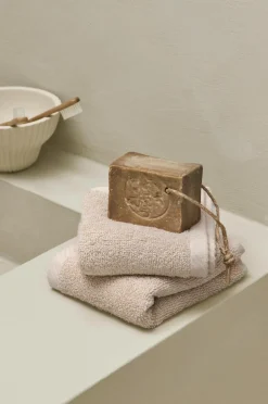 Ellos Home Håndklæde Elise 2-pak 30x50 Beige New