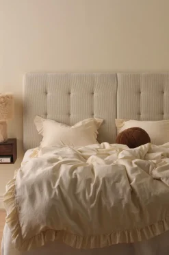 Ellos Senge & Madrasser>Home Hovedgærde Cord Beige