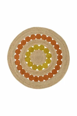 Ellos Home Jutetæppe Manarola Multiyellow - Yellow: Cream Gold 13-0739tcx and Orange Tomato Cram 16-1348tcx Online