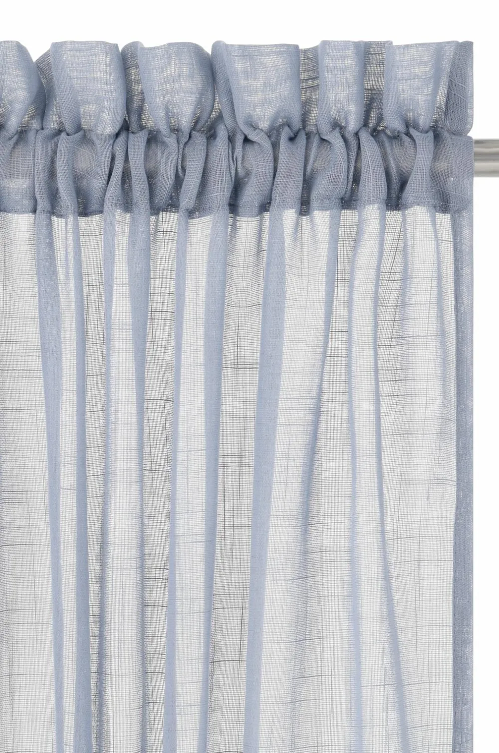 Ellos Julegardiner|Gardinlængder Med Løbegang>Home Kanallængde Lara 2-pak Blå