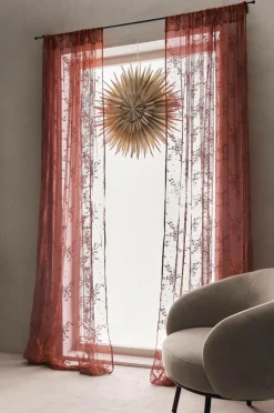 Ellos Home Kanallængde Lise 2-pak Rød Outlet